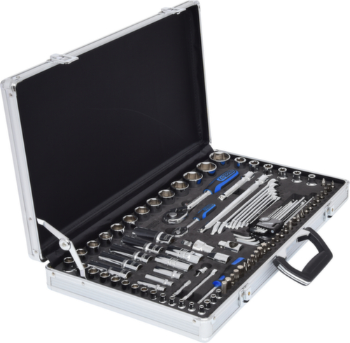 KS Tools Jeu de clés à douille 1/4"+1/2" CHROMEplus