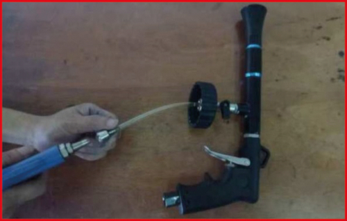 KS Tools Pistolet de nettoyage à air comprimé