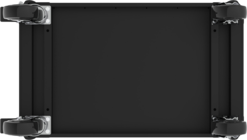 KS Tools PERFORMANCEplus P10 BLACK/ROT Chariot d'atelier avec 8 tiroirs