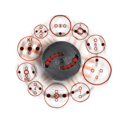 KS Tools Jeu d'outils universel de remise à zéro des pistons de frein