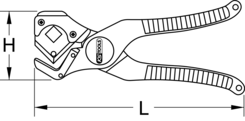 KS Tools Hose cutter Ø 6-35mm