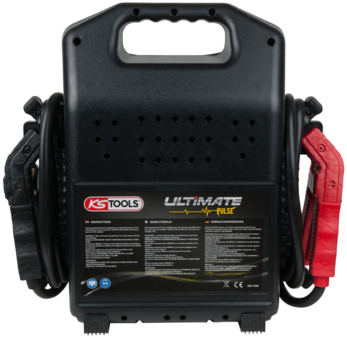 KS Tools Booster de condensateur 12 V - Démarreur mobile 1800 A