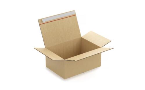 Caisse en carton ondulé avec fond automatique