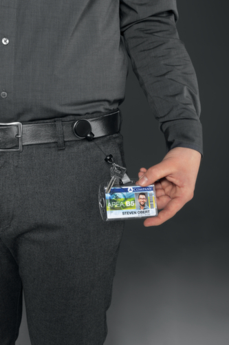 Durable enrouleur EXTRA STRONG pour porte-badge
