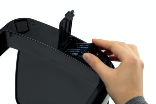 Durable Poubelle à capteur NO TOUCH en acier inoxydable, 12 l, argent métallique