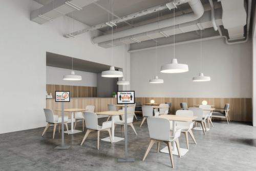 Durable Présentoir de consultation INFO STAND BASIC avec 1 cadre