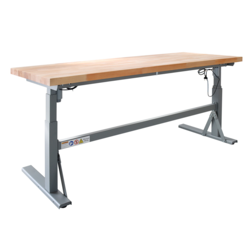 Établi à hauteur réglable électriquement
