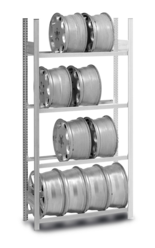 hofe Porte-bagages, hauteur x largeur x profondeur 2000 x 1310 x 335 mm, 4 niveaux