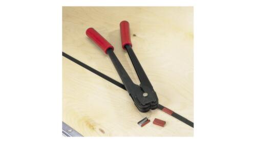 Chapes pour feuillard de cerclage en acier, pour largeur de feuillard 16 mm