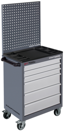 KRAFTWERK® paroi arrière perforée pour chariot d’atelier BT700/BT700s