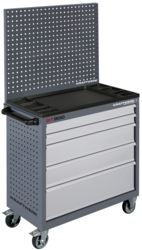 KRAFTWERK® paroi arrière perforée pour chariot d’atelier BT900