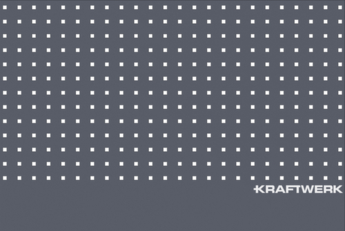 KRAFTWERK® paroi arrière perforée pour chariot d’atelier BT900