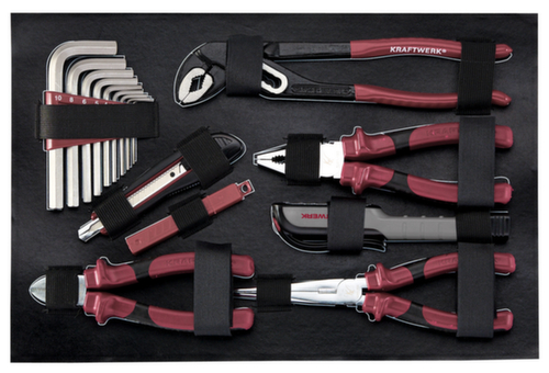 KRAFTWERK® 123-t. Coffret à outils professionnel en aluminium KW