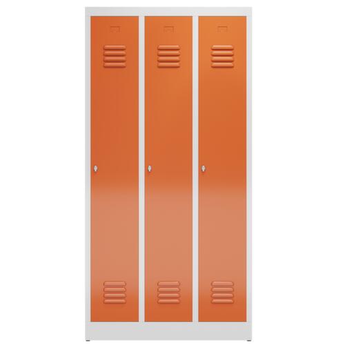 Armoire vestiaire ClassiX, largeur de compartiment 295 mm