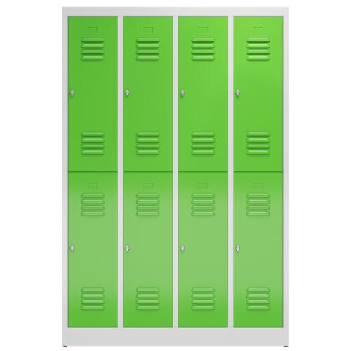 Armoire vestiaire à deux niveaux ClassiX, largeur de compartiment 295 mm