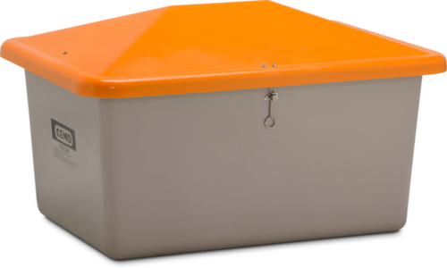 Cemo Bac pour produits d'épandage en plastique renforcé de fibres de verre