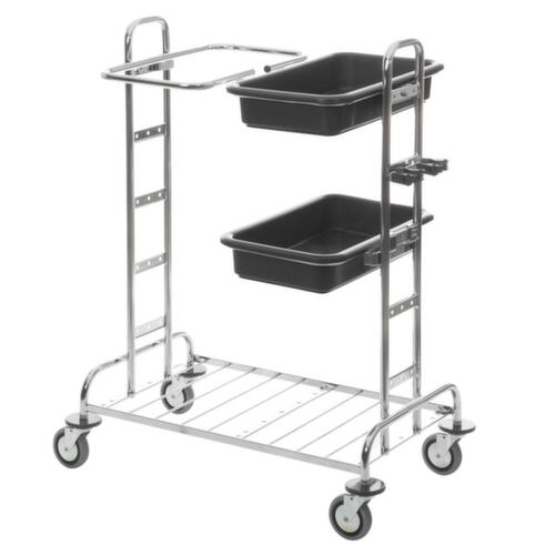 Vermop Chariot de nettoyage Variant 23 avec porte-sac à déchets