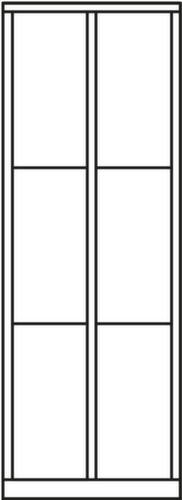 PAVOY armoire multicases Basis, 8 compartiments