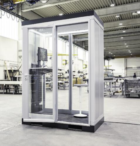 Kleusberg Siège assis-debout TRENDLINE pour cabine polyvalente