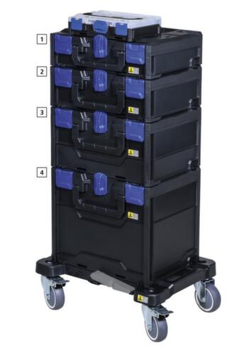 Allit Mallette de rangement et de stockage EuroPlus SL : avec système de couplage sécurisé