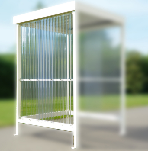 Paroi latérale pour abri fumeurs