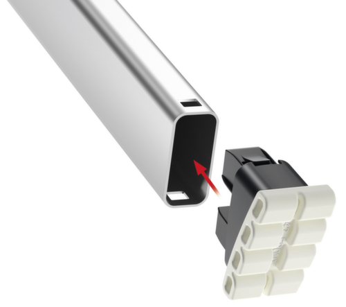 Hailo Jeu de pieds interchangeables EasyClix Living pour escabeau industriel