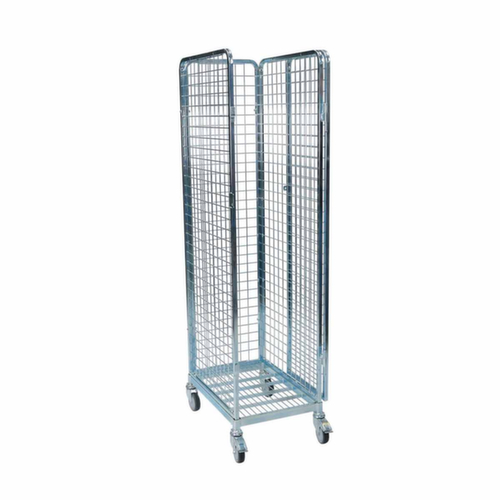 Conteneur à roulettes, force 500 kg, longueur x largeur 680 x 500 mm