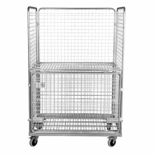 Conteneur à roulettes, force 600 kg, longueur x largeur 800 x 1200 mm