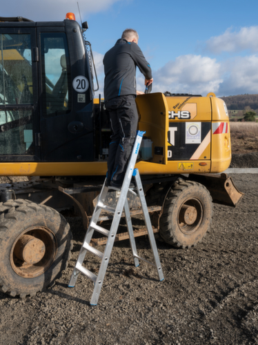 Krause Escabeau STABILO® Professional, 5 marches avec revêtement R13