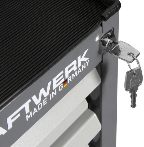 KRAFTWERK® Chariot d’atelier extra large BASIC LINE XXL BT1800 avec outil, 13 tiroir(s)