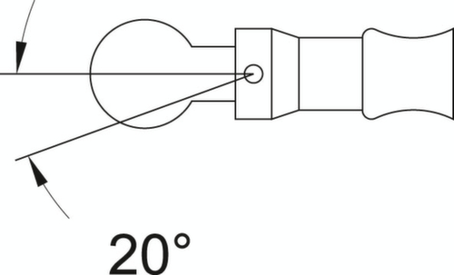 TBN 135 Clé dynamométrique coudée TBN Z16 27-135 Nm