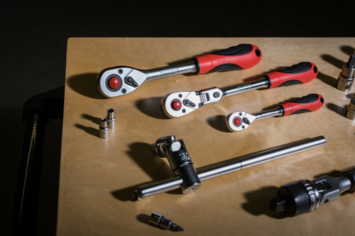 GEDORE R60000027 Cliquet réversible 2 composants 1/2 250 mm Angle de reprise 5