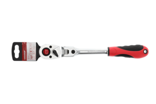 GEDORE R60120027 Cliquet réversible à articulation bicomposante 1/2 292 mm RSW5