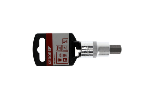 GEDORE R62551110 Embout de vissage 1/2" 11 mm Longueur 55 mm