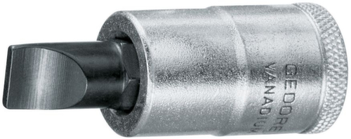 IS 19 16X2,5 Embout de tournevis 1/2" fente 16x2,5 mm