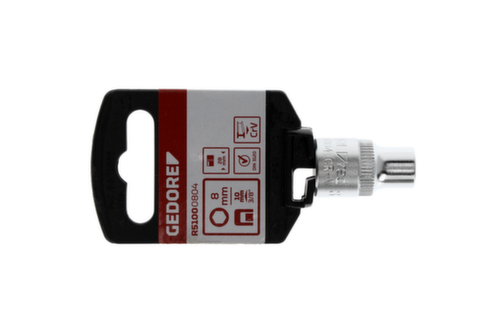 R51000804 Douille 3/8" 6 pans 8 mm Longueur 28 mm