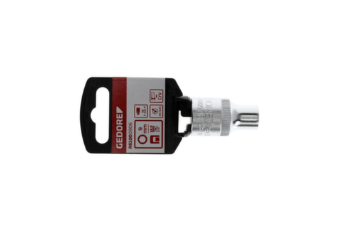 R61000906 Douille 1/2" 6 pans 9 mm Longueur 38 mm