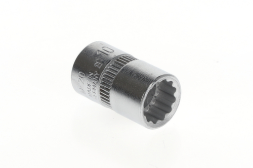 D 20 10 Douille 1/4" profil UD 10 mm