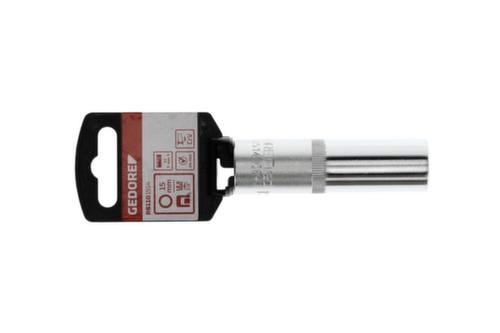 R61101514 Douille 1/2" 12 pans 15 mm Longueur 77 mm