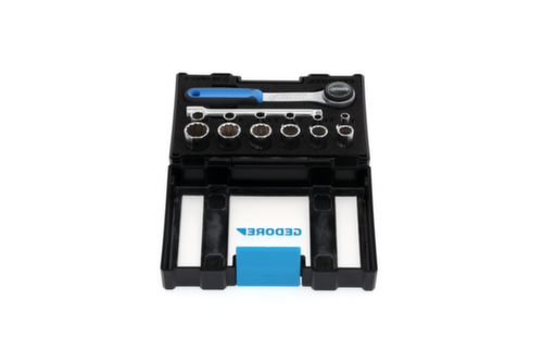 D 20 DMU-3 Jeu de douilles 1/4" 13 pièces profil UD 4-13 mm