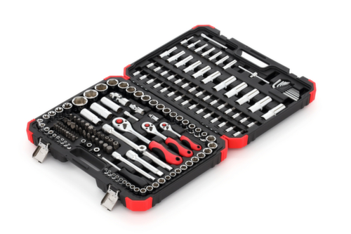 GEDORE R45603172 Jeu de douilles 1/4"+3/8"+1/2" 172 pièces