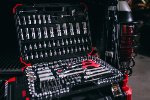 GEDORE R45603172 Jeu de douilles 1/4"+3/8"+1/2" 172 pièces