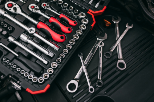 GEDORE R07105005 Jeu de clés mixtes à cliquet SW8-19 mm 5 pièces