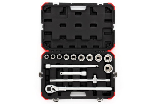 GEDORE R78004014 Jeu de clés à douilles 3/4" 22-50mm 14 pièces