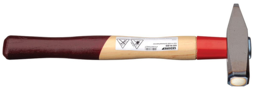 600 IH-1500 Marteau de serrurier ROTBAND-PLUS avec manche en hickory