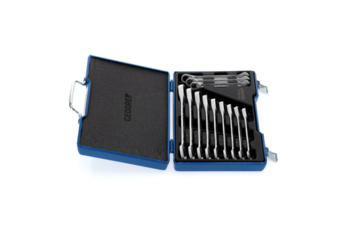 GEDORE 7 R-012 Jeu de clés à fourche à cliquet 12 pièces 8-19 mm