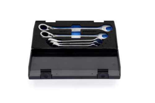 7 UR-005 Jeu de clés à fourche à cliquet