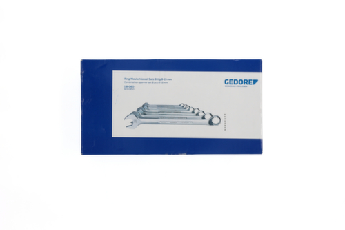 1 B-080 Jeu de clés mixtes 8 pièces 8-19 mm