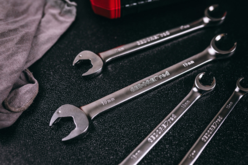 GEDORE R05905010 Clés mixtes à cliquet ouvertes 10-19 mm 10 pièces