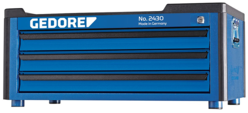 GEDORE 2430 Coffre à outils avec 3 tiroirs